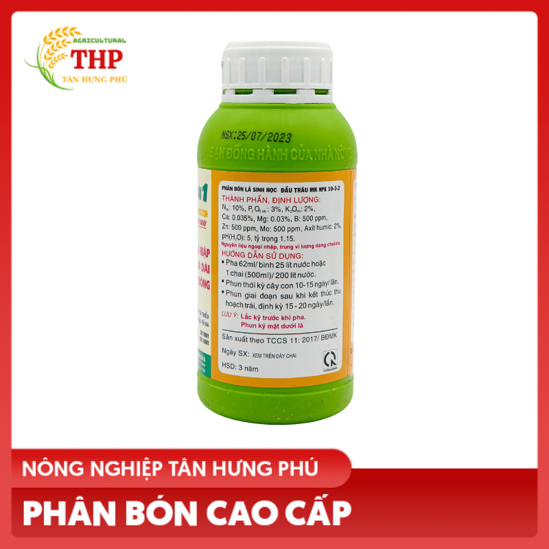 Phân Bón Đầu Trâu MK Xoài 1 chai 500ml 3 MK Xoai 1 1