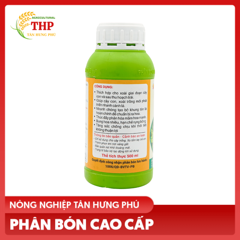 Phân Bón Đầu Trâu MK Xoài 1 chai 500ml 2 MK Xoai 1.1