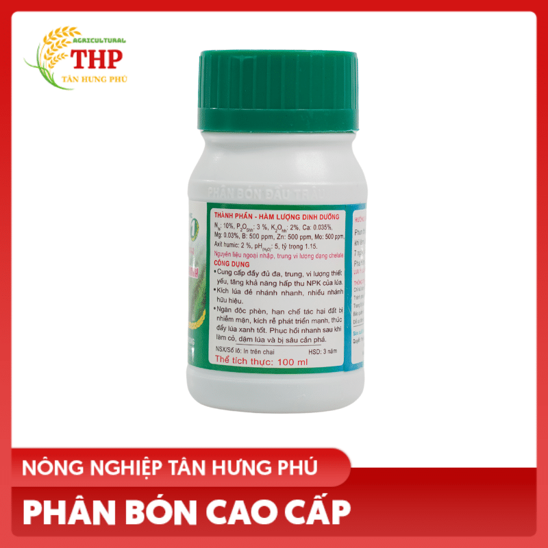 Phân bón NPK MK Lúa 1 chai 100ml 2 lua 1